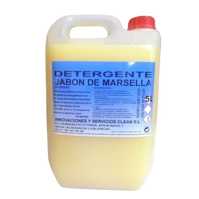 Detergente Jabón Marsella 5L. SEISTAN