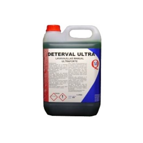 DETERVAL ULTRA lavavajillas profesional manual en garrafa de 5 litros