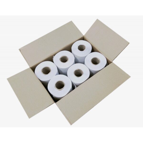 Caja 6 rollos de papel para camillas de tattoo, masaje, fisio, dentistas