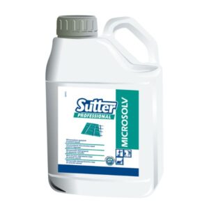 Sutter Professional MICROSOLV es un potente detergente friegasuelos desengrasante